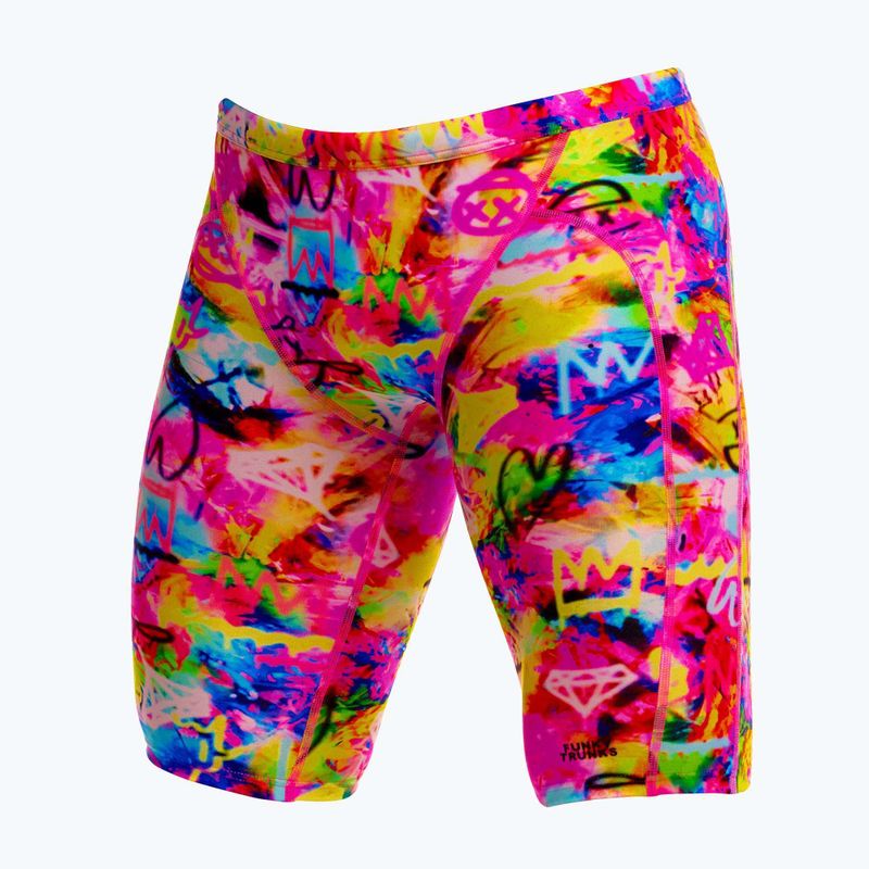 Jammer da nuoto da uomo Funky Trunks Training Jammers tag her 4