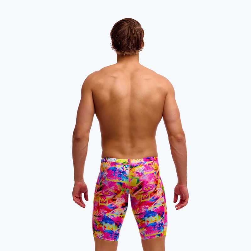 Jammer da nuoto da uomo Funky Trunks Training Jammers tag her 2