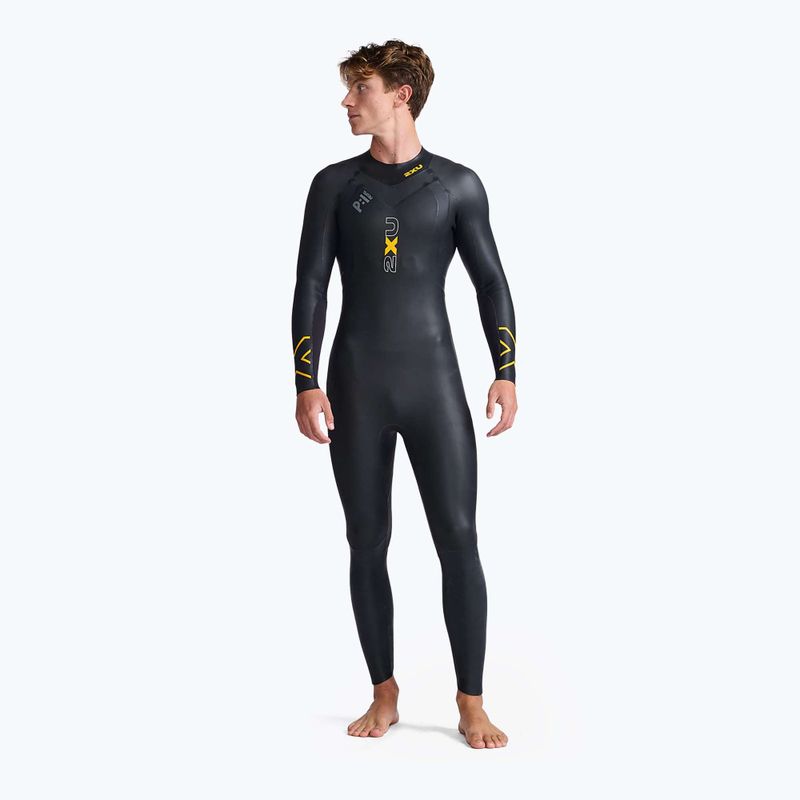 Muta da triathlon da uomo 2XU Propel:1 nero/ambition MW4991C 3
