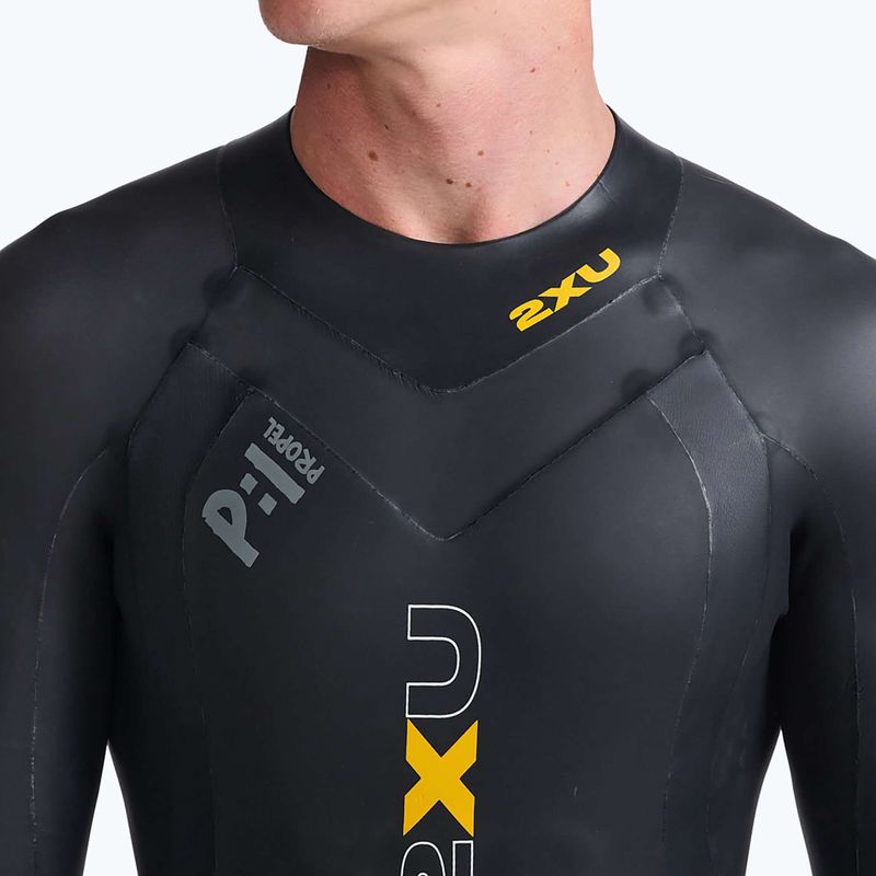 Muta da triathlon da uomo 2XU Propel:1 nero/ambition MW4991C 5