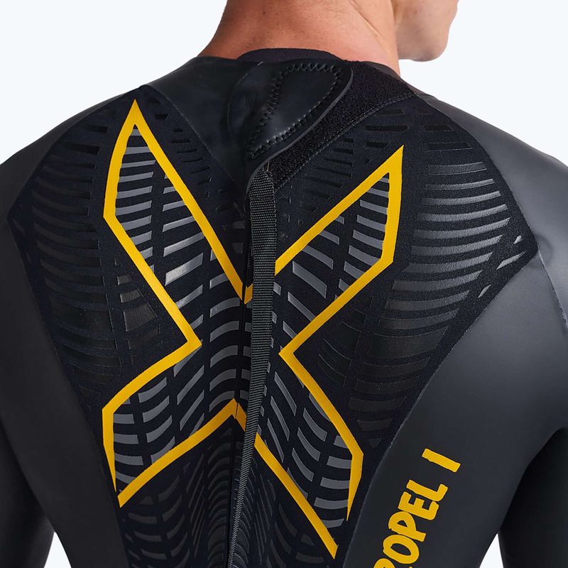 Muta da triathlon da uomo 2XU Propel:1 nero/ambition MW4991C 6