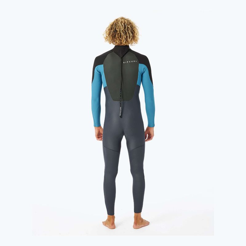 Muta da uomo Rip Curl Omega 5/3 mm GB B/Zip blu 2