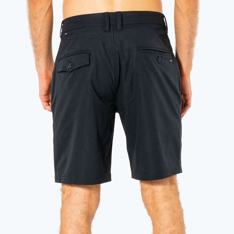 Pantaloncini Rip Curl Boardwalk Oceanside da uomo, nero 9
