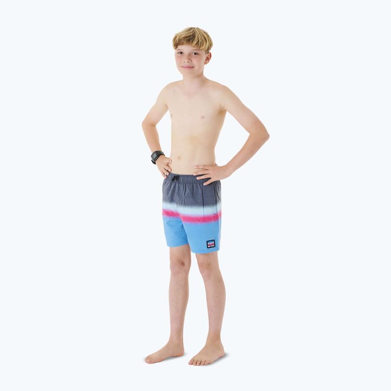 Pantaloncini da bagno Rip Curl Surf Revival Volley per bambini, nero 2