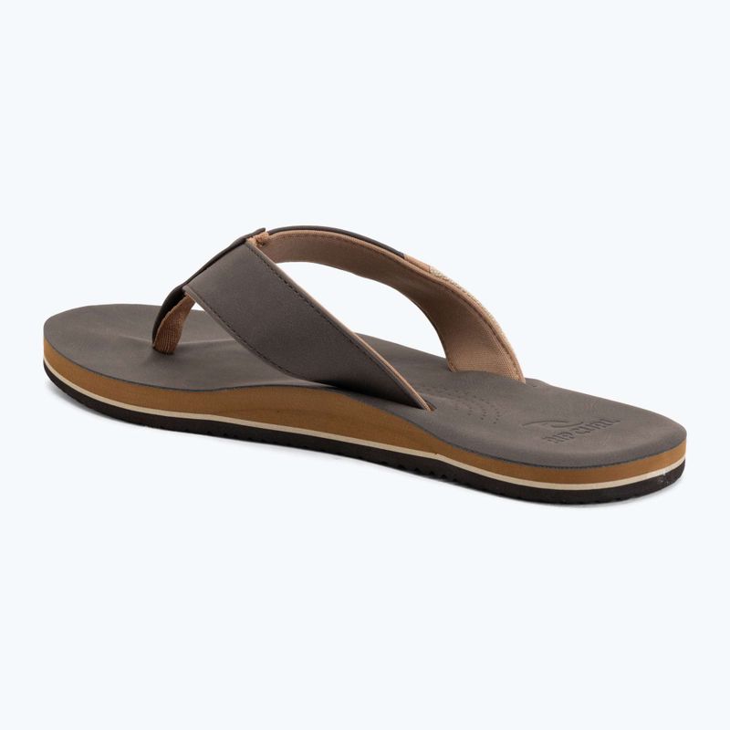 Infradito da uomo Rip Curl Oxford Bloom brown 3