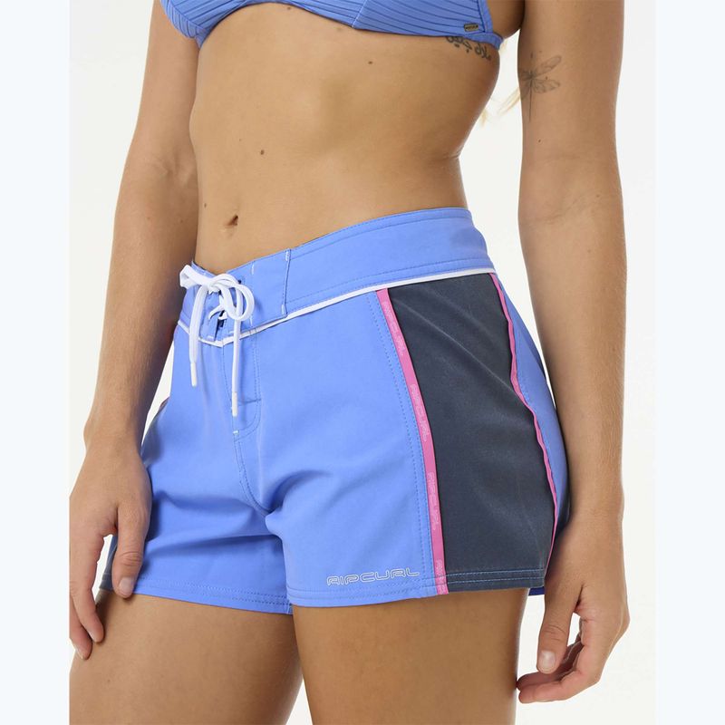 Pantaloncini da bagno Rip Curl Las Dalias Performance 3" donna, blu 7