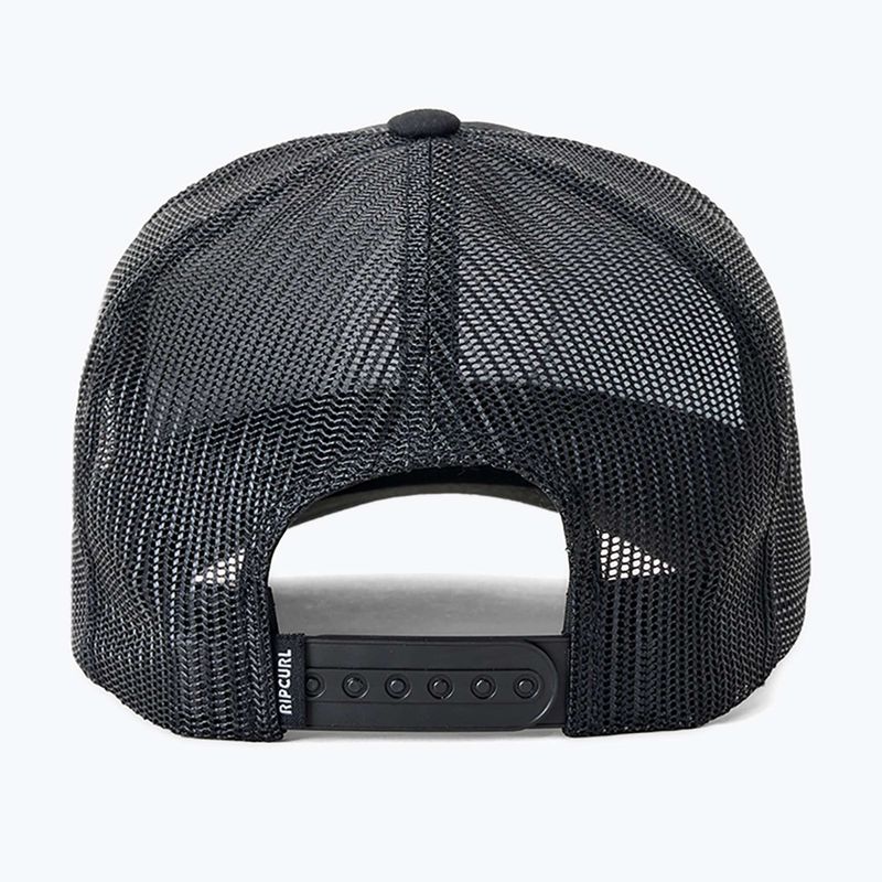 Cappellino con visiera per bambini Rip Curl Wetsuit Icon Trucker washed black 3