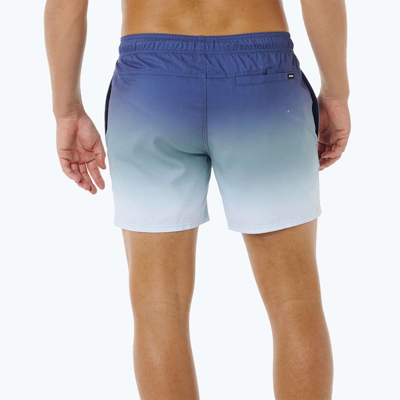 Costume da bagno da uomo Rip Curl Offset Fade Volley light navy 3
