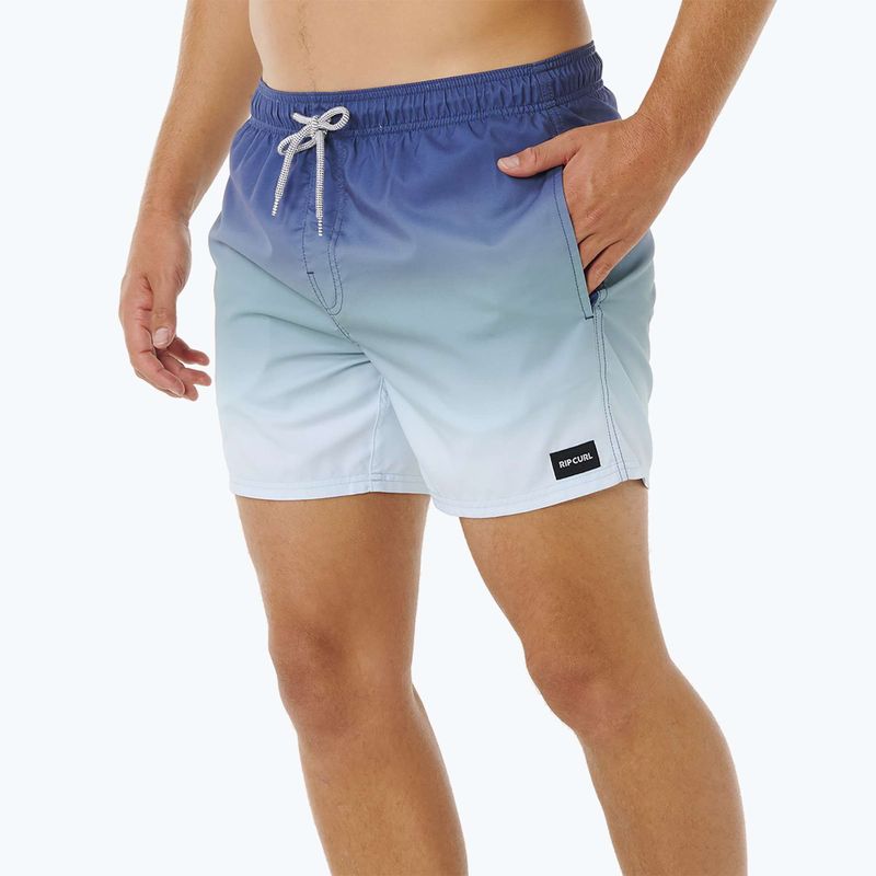 Costume da bagno da uomo Rip Curl Offset Fade Volley light navy 4