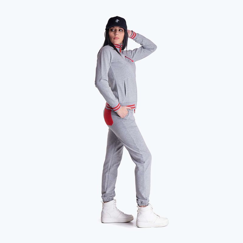 Tuta donna LEONE 1947 College grigio/melange 4