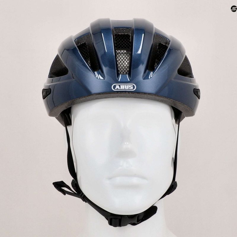 Casco da bicicletta ABUS Macator blu notte 11