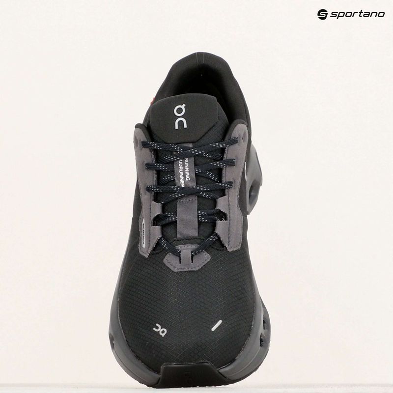 Scarpe da corsa On Cloudrunner 2 Waterproof magnet/black da uomo 10