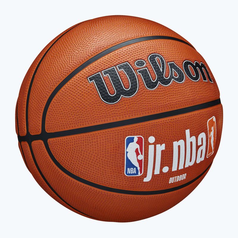 Wilson NBA JR Fam Logo Autentico Outdoor marrone basket taglia 6 2
