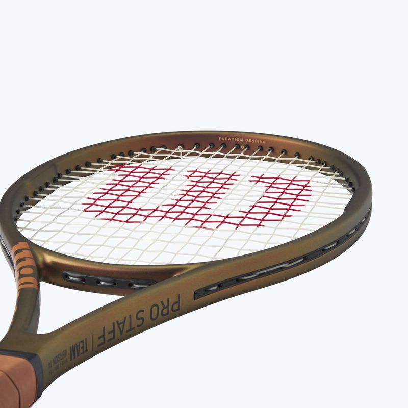 Racchetta da tennis Wilson Pro Staff Team V14 oro WR136011 11