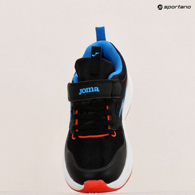 Scarpe da corsa Joma Ferro nero/rosso per bambini 9