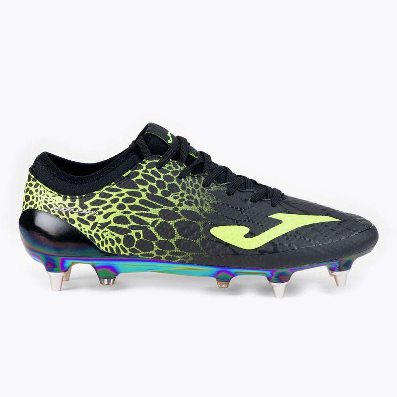 Scarpe da calcio Joma Propulsion Lite SG da uomo, nero 2