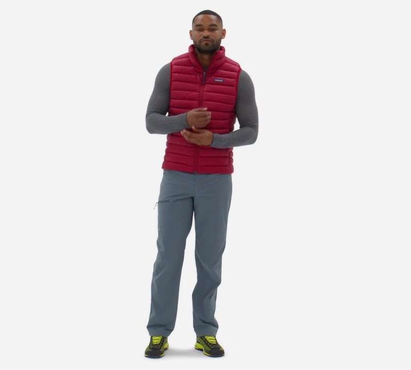 Maglione da uomo Patagonia Down senza maniche nero 14