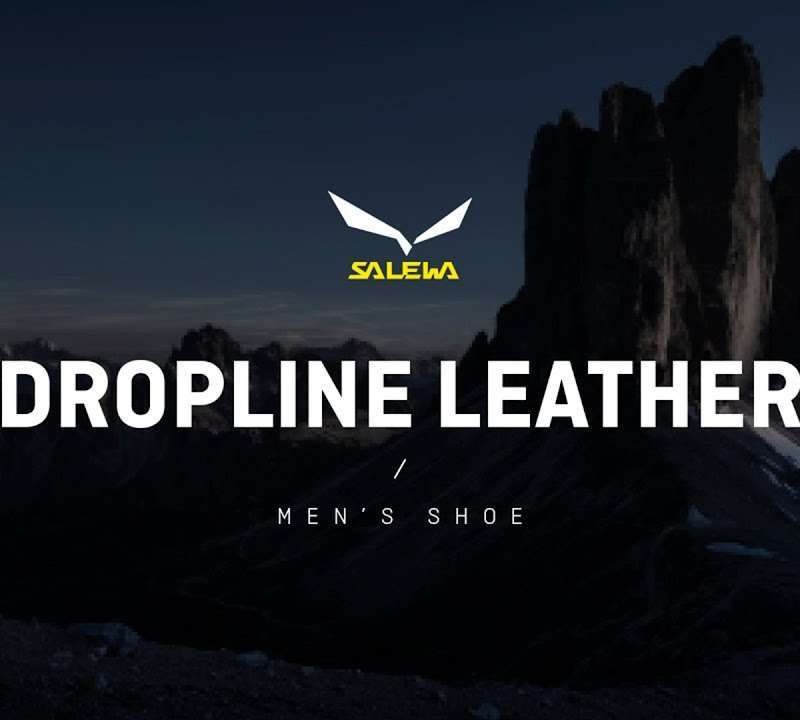 Salewa Dropline Leather scarpe da trekking da donna malva/mood/nero 11