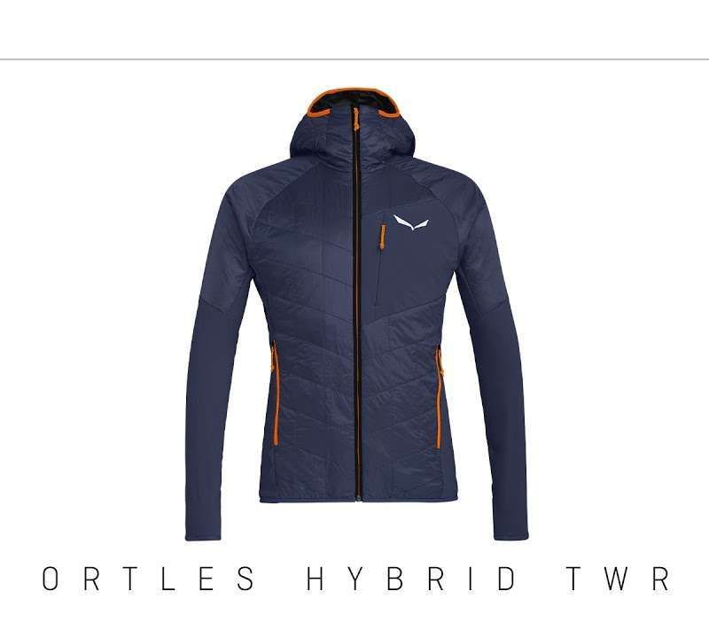 Giacca Salewa Ortles Hybrid TWR uomo nero out 9