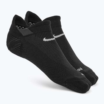 Calzini Nike Running No-Show Wool black/dark smoke grey/light smoke grey
