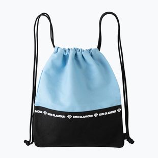 Borsa da ginnastica Glamour da donna blu