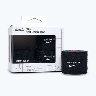 Benda elastica coesiva Nike Strenght Flex Lifting Tape black/white