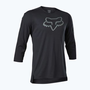 Maglia ciclismo uomo Fox Racing Flexair 3/4 Delta Jersey nero