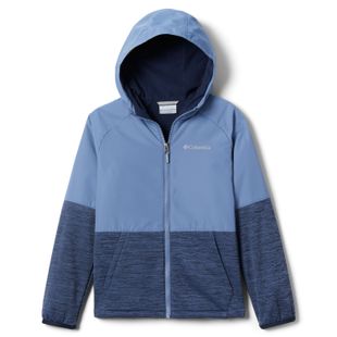 Felpa da trekking Columbia Out-Shield Dry bluestone/collegiate navy heather per bambini