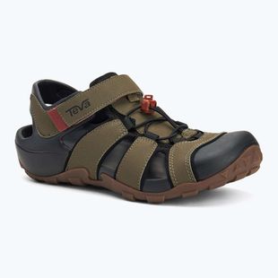 Sandali Teva Flintwood oliva scura da uomo