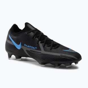 Scarpe da calcio Nike Phantom GT2 Elite FG Uomo nero/grigio ferro