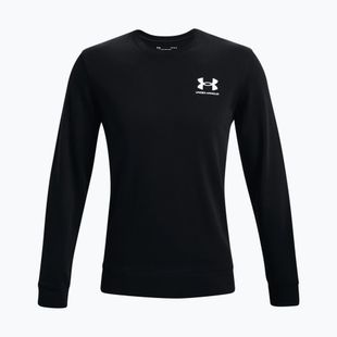 Felpa Under Armour Rival Terry LC Crew da uomo, nero