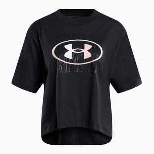 Maglietta Under Armour Live Novelty da donna, nero