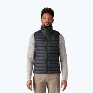 Maglione da uomo Patagonia Down senza maniche nero