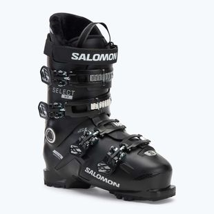 Scarponi da sci da uomo Salomon Select HV 80 nero/beluga/argento metallizzato