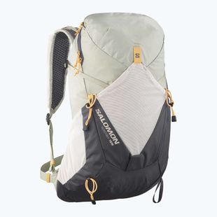 Zaino da trekking Salomon Aerotrek 18 l da donna M-L seagrass/nuvola d'argento/nine iron