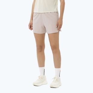 Pantaloncini da corsa Salomon SHAKEout Core 4" donna etherea