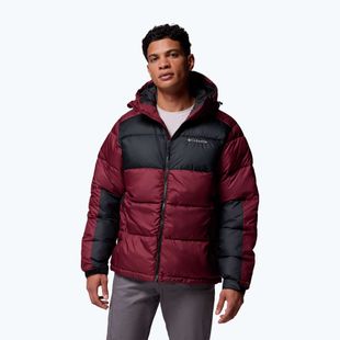 Giacca imbottita da uomo Columbia Pike Lake II Hooded rich wine/black