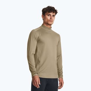 Uomo Under Armour Tactical Mock CGI Base federal tan/nero Longsleeve