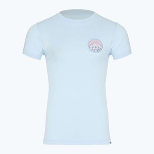 Maglietta Quiksilver Summit Sunset da uomo in combinazione blu/rosso