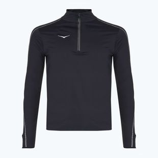 Felpa da running HOKA GlideTech Quarter Zip uomo nero