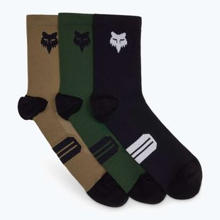 Calzini Fox Racing 6 Ranger Prepack 3 pairs black/multi