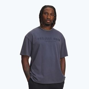 T-shirt da uomo Under Armour Project Rock Q3 ST Graphic downpour gray/white