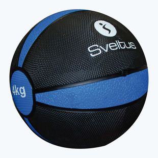 Palla medica Sveltus 4 kg nero/blu