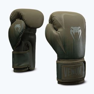 Guantoni da boxe Venum Stealth Boxing khaki/dark green