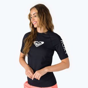 Maglietta da bagno donna ROXY Whole Hearted antracite
