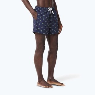 Pantaloncini da bagno Lacoste da uomo MH7188 blu navy/multico