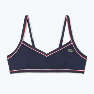 Top costume da bagno Lacoste MF9993 blu marino/grillo granata