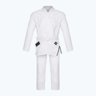 GI per il jiu-jitsu brasiliano adidas Range bianco/blu sfumato