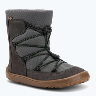 stivali da neve Froddo Tex Track Wool grigio per bambini a piedi nudi