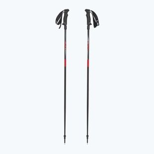 Bastoncini da sci LEKI Hot Shot anodized black/eloxal gray/eloxal red